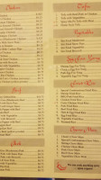 Chucks Oriental Palace menu