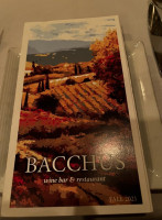 Bacchus Wine Bar Restaurant outside