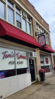 Tom's Diner inside