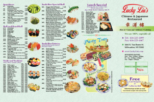 Lucky Liu's menu