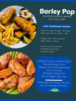 Barley Pop Pub food