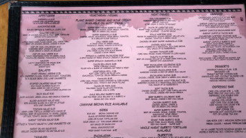 Lupe's East La Kitchen menu