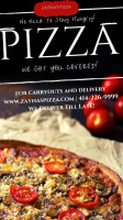 Zayna's Pizza food