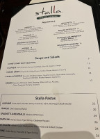 Stalla menu