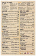 Montana Brewing Company menu