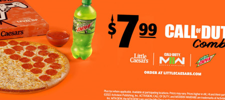 Little Caesars Pizza food