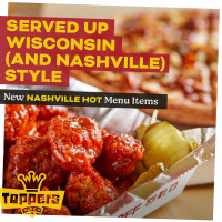 Toppers Pizza food