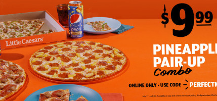 Little Caesars Pizza food