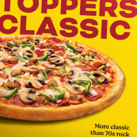 Toppers Pizza food