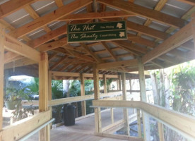 The Hut outside