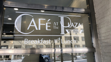 Café At The Plaza outside