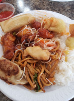 Asian Buffet Grill food