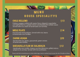 Taqueria Puebla menu