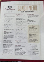 Over Yonder menu