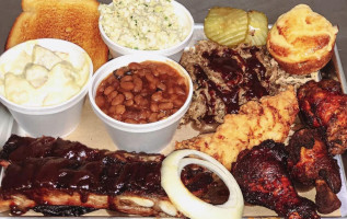 James' -b-q Catering food