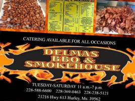 Delmas Bbq Smokehouse food