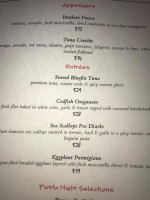 Decosta's menu