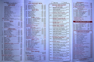 Beijing Chinese Food menu