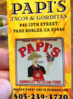 Papi's food