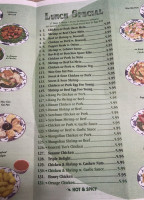 China King menu