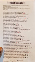 Ala Shanghai Chinese Cuisine menu