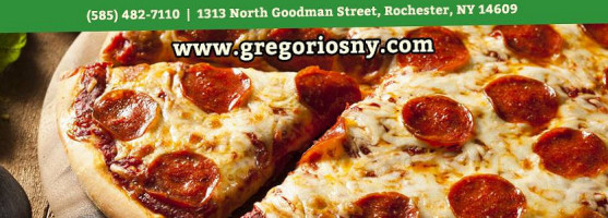 Gregorio's Pizza inside