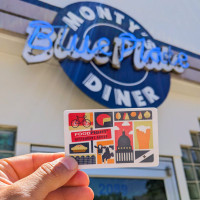 Monty's Blue Plate Diner food