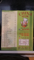 China Wok menu