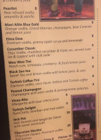 Cazbar menu