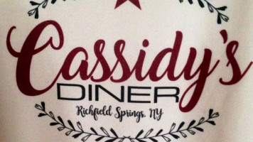 Cassidy's Diner food