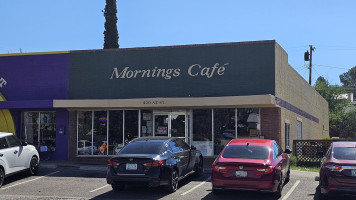 Mornings Cafe outside