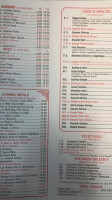 Mayflower Chinese menu