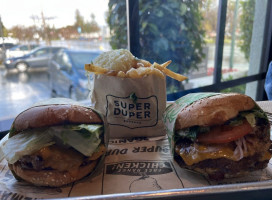 Super Duper Burgers food