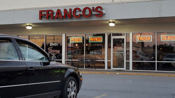 Franco's Pizza food