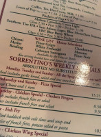 Sorrentino's Spaghetti House food