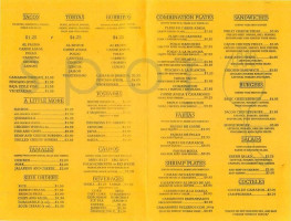 Merced's menu