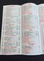 Dragon City Chinese menu