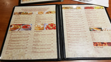 Maharaja Indian menu