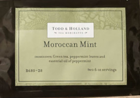 Todd Holland Tea Merchants menu