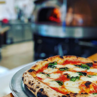 Mangia Macrina's Wood Fired Pizza food