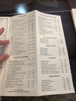 Orient Cafe menu