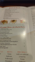 Kyoto Japanese menu