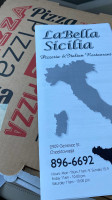 La Bella Sicilia menu