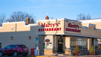 Marty's outside