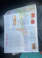 Fresh Seafood menu