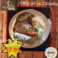 La Cabaña food