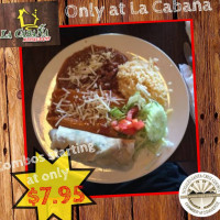 La Cabaña food