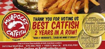 Murdock's Catfish food