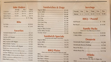 B K B Que menu