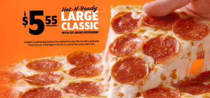 Little Caesars Pizza food